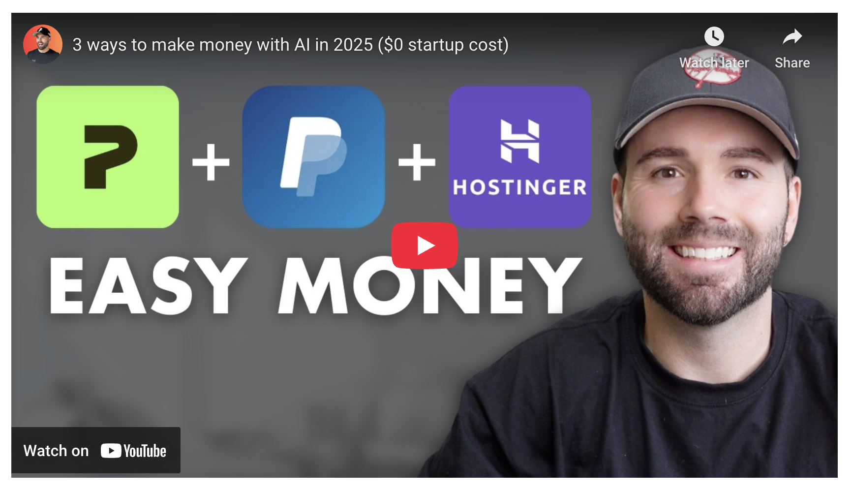 3 ways to make money with AI in 2025 ($0 startup cost)